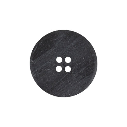 Black and Gold Glitter 4-Hole Plastic Button - 36L/23mm Detail