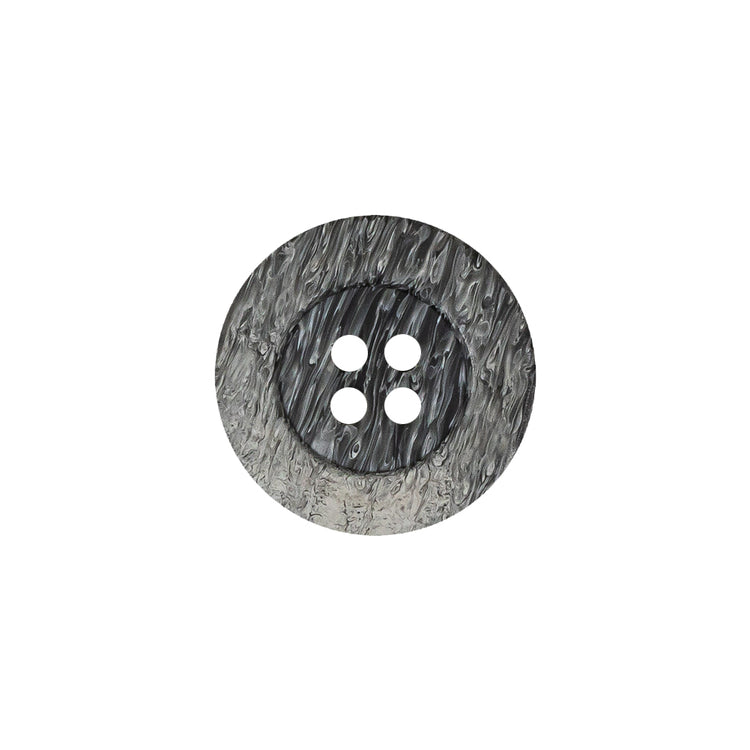 template--25130090922057__main-Gray and White Striated 4-Hole Plastic Button - 28L/18mm