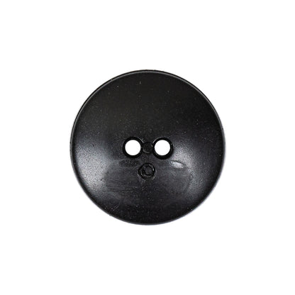 Cool Gray and Black Enamel-Look 2-Hole Plastic Dish Button - 36L/23mm Detail