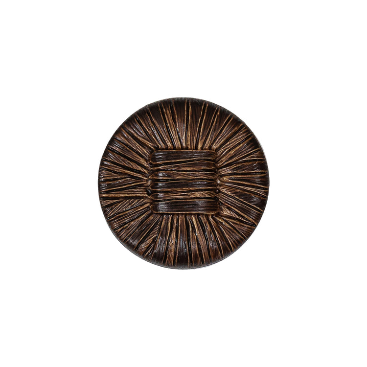 template--26688905969737__main-Warm Brown Raffia Knot Shank Back Plastic Button - 32L/20mm