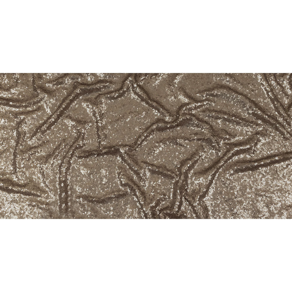 Mesh with Baby Sequins - Sand - Mariah Collection Full