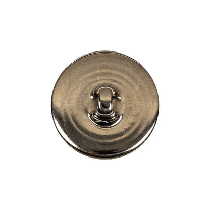 Silver Crest Shank Back Metal Button - 34L/21.5mm Detail