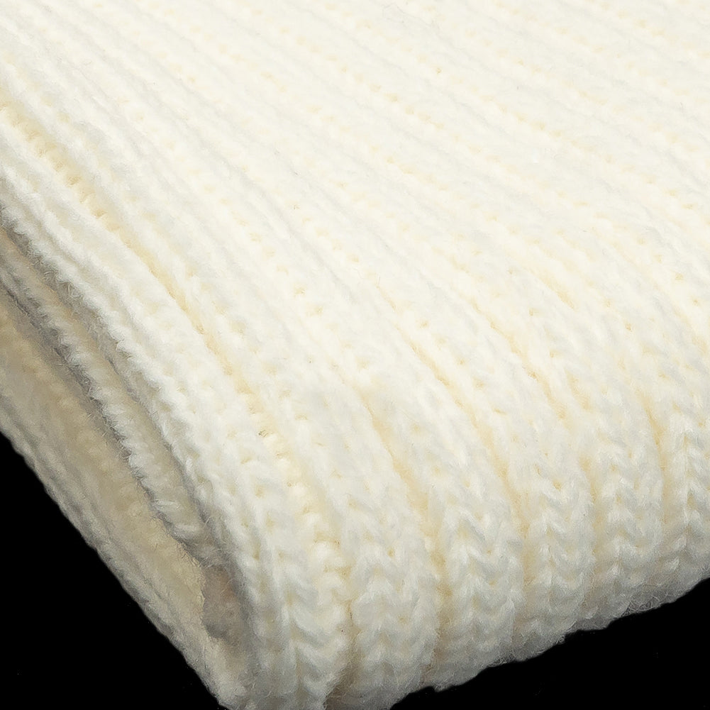 Alta Marshmallow Chunky 2x2 Rib Knit Sweater Trim Bundle - 3pc