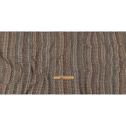 Italian White, Gray and Multicolor Blended Wool Tweed Full