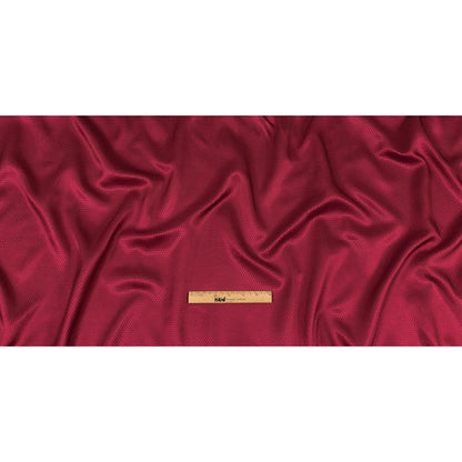 Magenta Mini Triangles Jacquard Lining