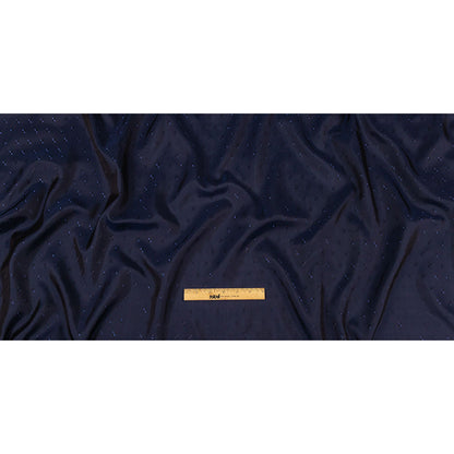 Xs Jacquard Lining - Black and Navy Bi-Color Full