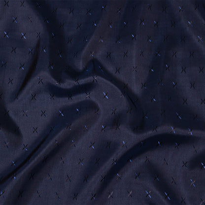 Xs Jacquard Lining - Black and Navy Bi-Color