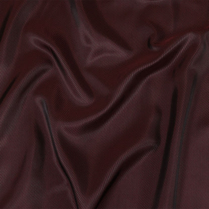 Maroon and Black Diagonal Stripes Jacquard Lining