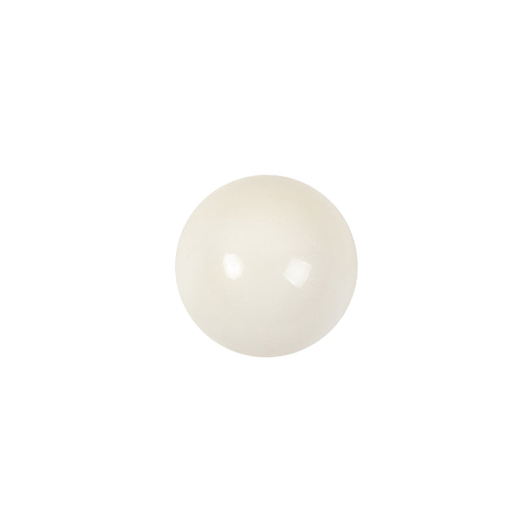 template--25130090922057__main-Vintage Chalk White Glass Shank Back Ball Button - 20L/12.5mm