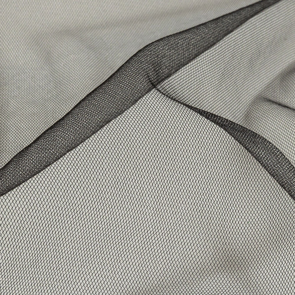 Shimmering Soft Tulle - Black - Kallisto Collection