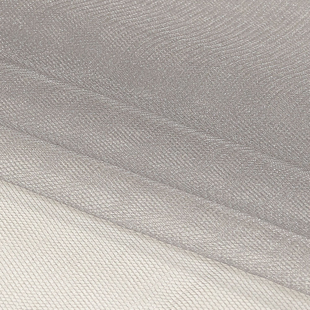 Shimmering Soft Tulle - Gray - Kallisto Collection - Folded