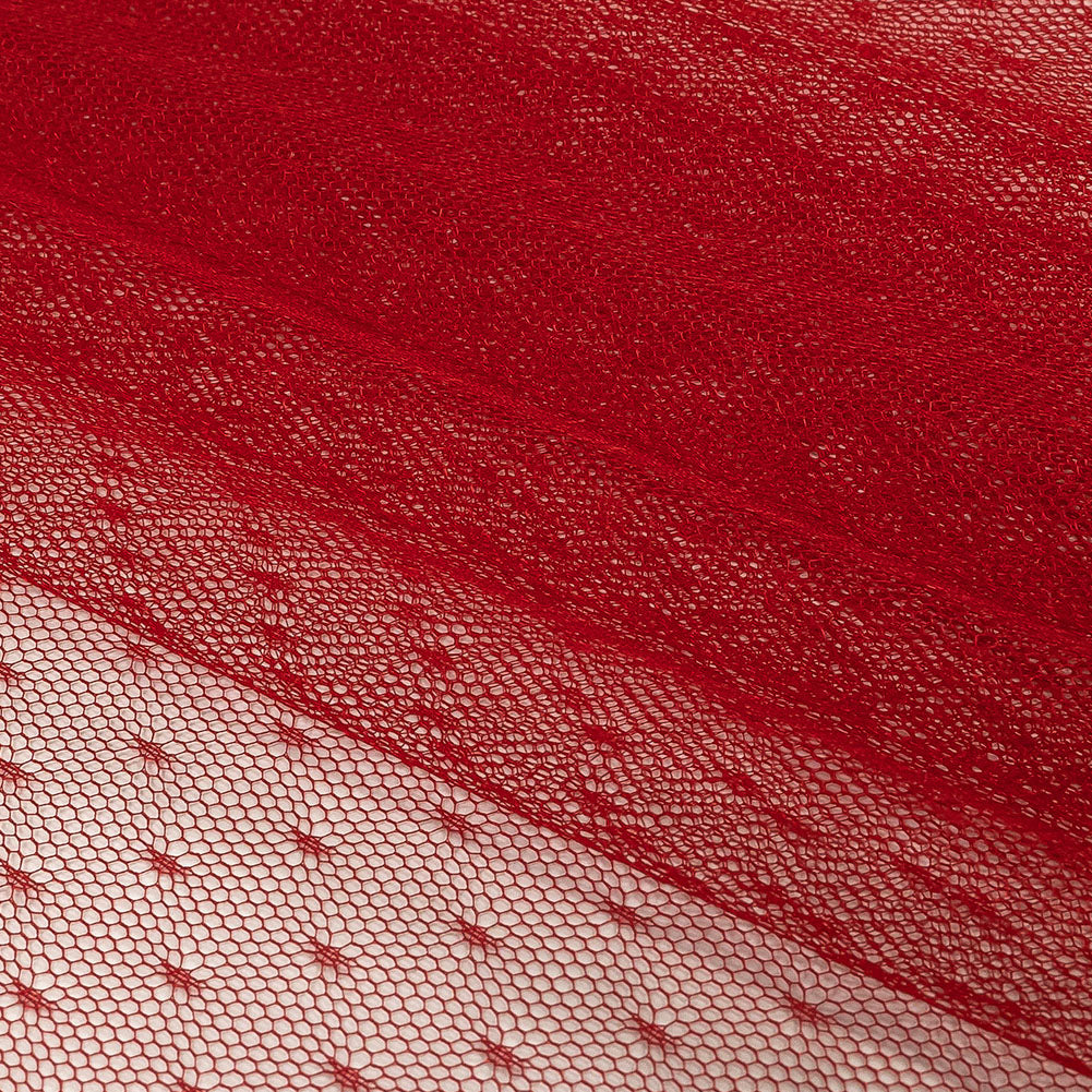 Point D'Esprit Tulle - Wine - Remi Collection