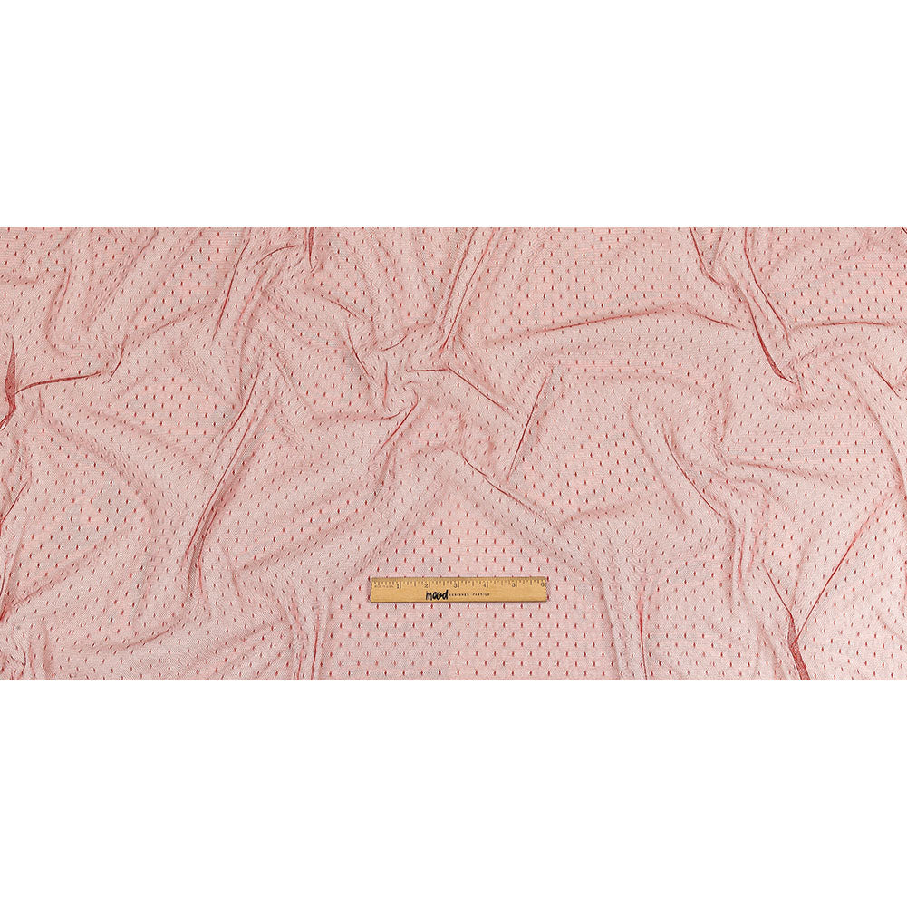 Point D'Esprit Tulle - Wine - Remi Collection