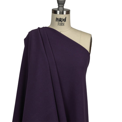 Mysterioso Stretch Wool Double Cloth Drape