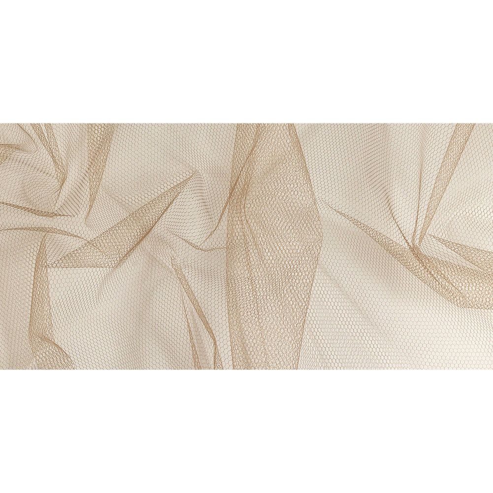 Coffee Nylon Net Tulle Full