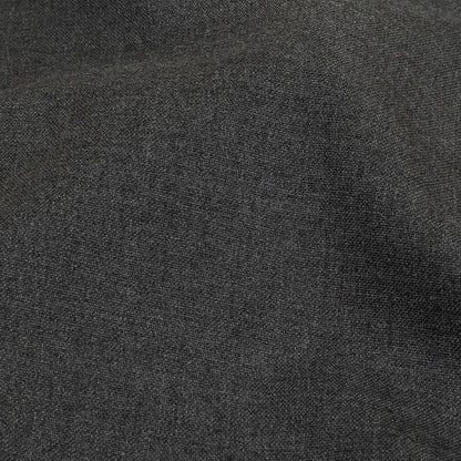 Heathered Gray Stretch Polyester Suiting Detail