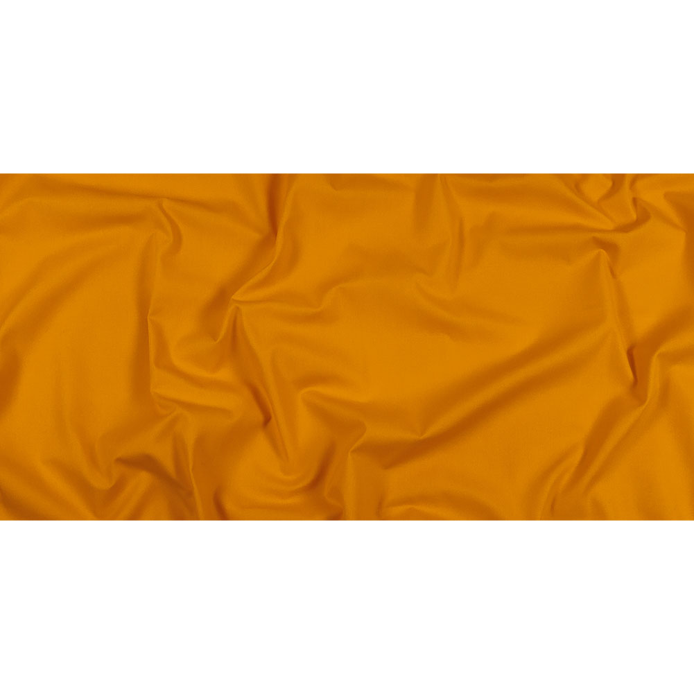 Golden Yellow Polyester and Cotton Poplin Full