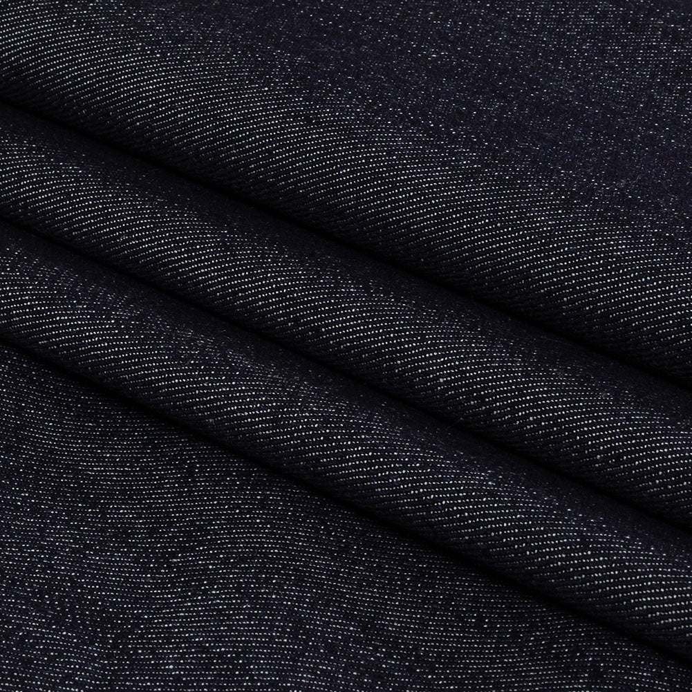 Night Sky 10.5 oz Cotton Denim Folded