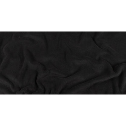 Black Polyester Fleece Full
