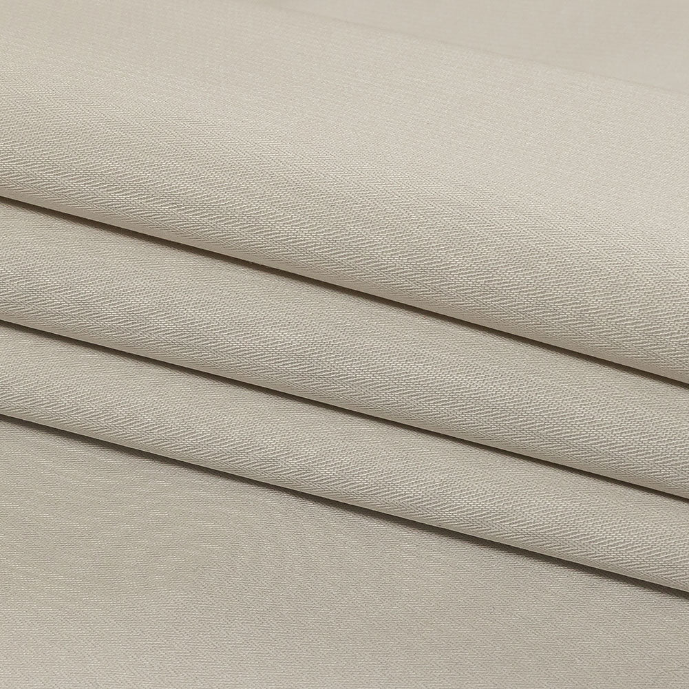 Light Gray Cotton Broken Twill Folded