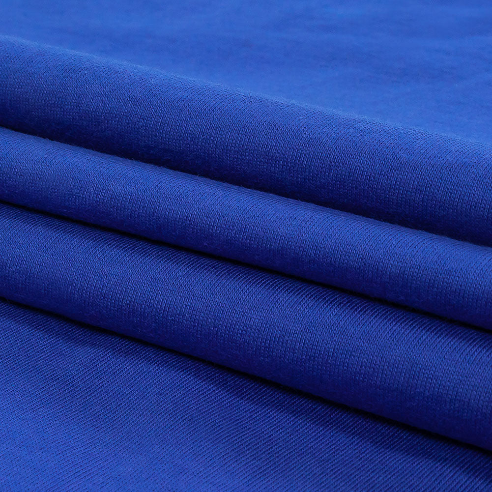 Royal Blue Tubular Cotton Jersey Folded