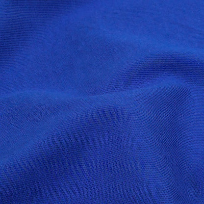 Royal Blue Tubular Cotton Jersey Detail