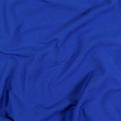 Royal Blue Tubular Cotton Jersey Drape
