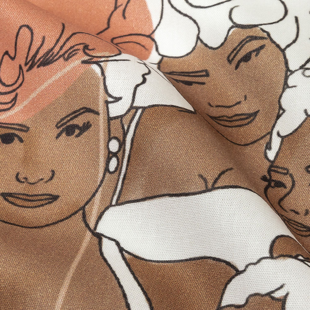 Mood Exclusive To Thelma, With Love Mercerized Organic Egyptian Cotton Voile - Detail