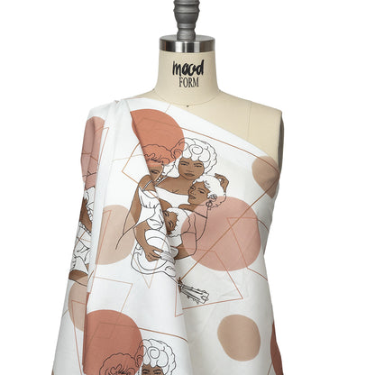 Mood Exclusive To Thelma, With Love Mercerized Organic Egyptian Cotton Voile