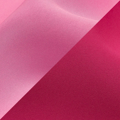 Double Faced Stretch Neoprene 3yd Bundle - Fuchsia Purple and Pink Carnation - Wave Collection