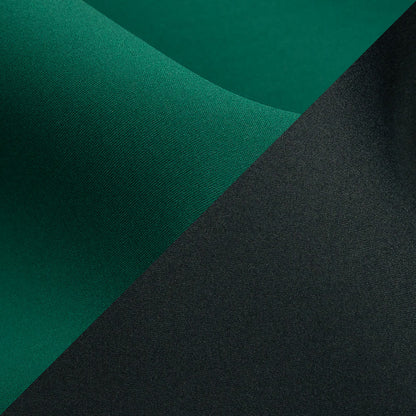 Double Faced Stretch Neoprene 3yd Bundle - Gravel Gray and Forest Green - Wave Collection