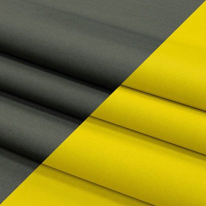 Double Faced Stretch Neoprene 3yd Bundle - Magnet and Maize - Wave Collection