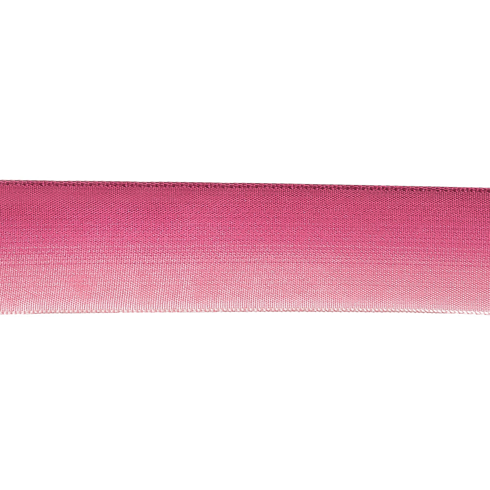 Hot Pink Ombre Wire Edged Ribbon - 0.875"
