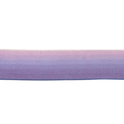 Grape and Pink Ombre Wire Edged Ribbon - 0.875"