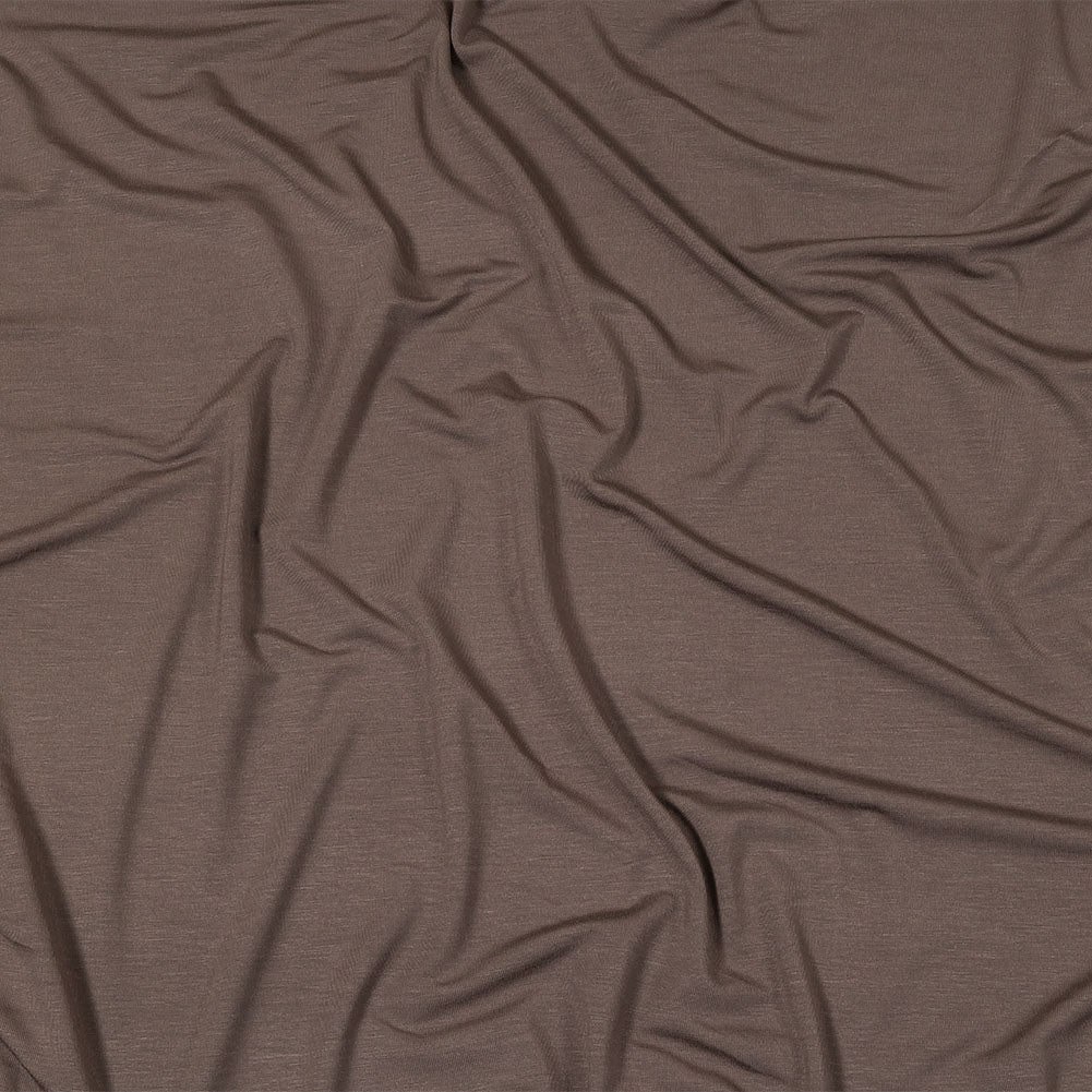 Ultra-Soft Rayon Jersey - Dark Taupe - Cyrus Collection