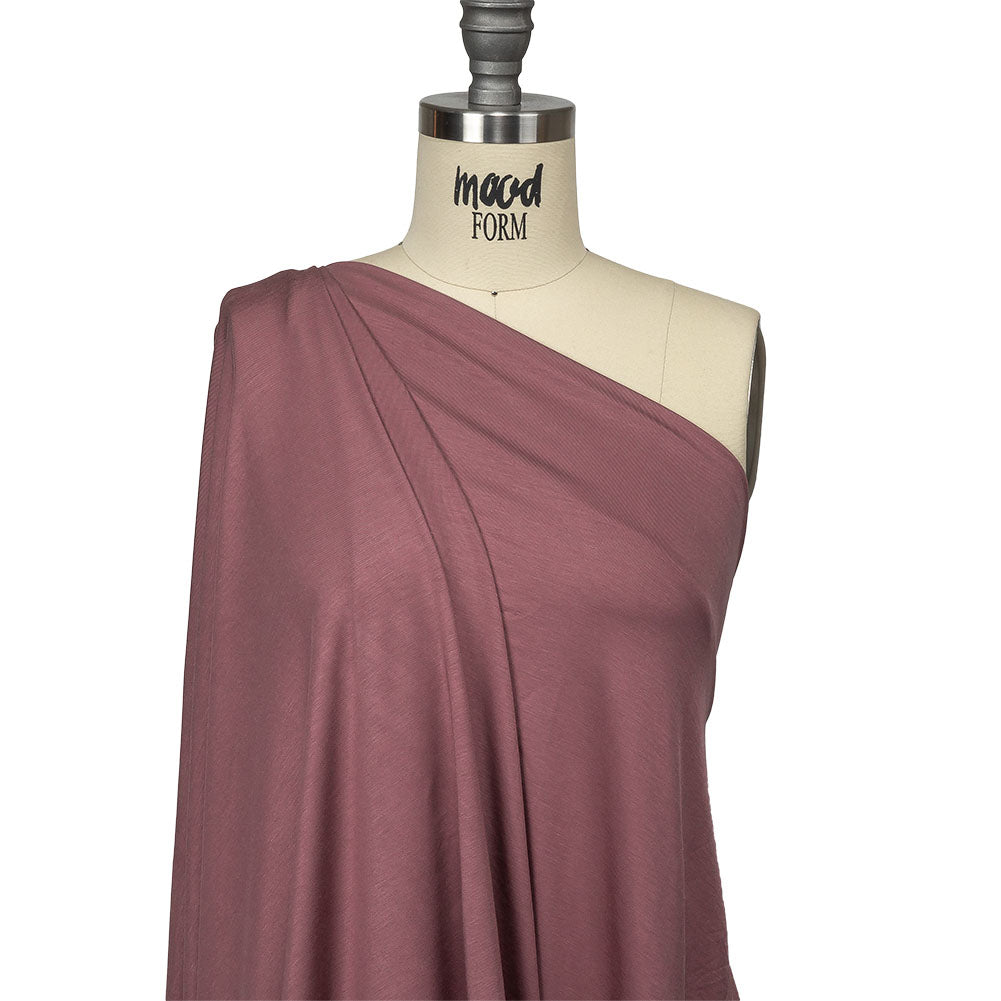 Ultra-Soft Rayon Jersey - Dark Mauve - Cyrus Collection