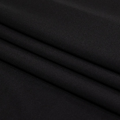 Black 12 oz Nylon Jersey Folded