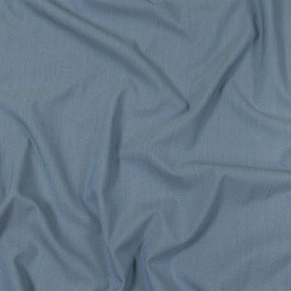 Liz Claiborne Coastal Blue Stretch Polyester Chambray