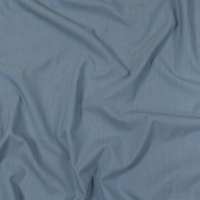 Liz Claiborne Coastal Blue Stretch Polyester Chambray