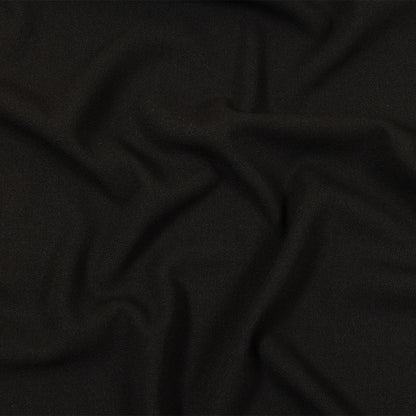 Black Polyester Crepe