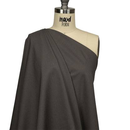 Liz Claiborne Gray Stretch Polyester Suiting Drape