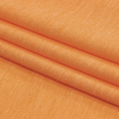 Creamsicle Striated Polyester Jersey Folded