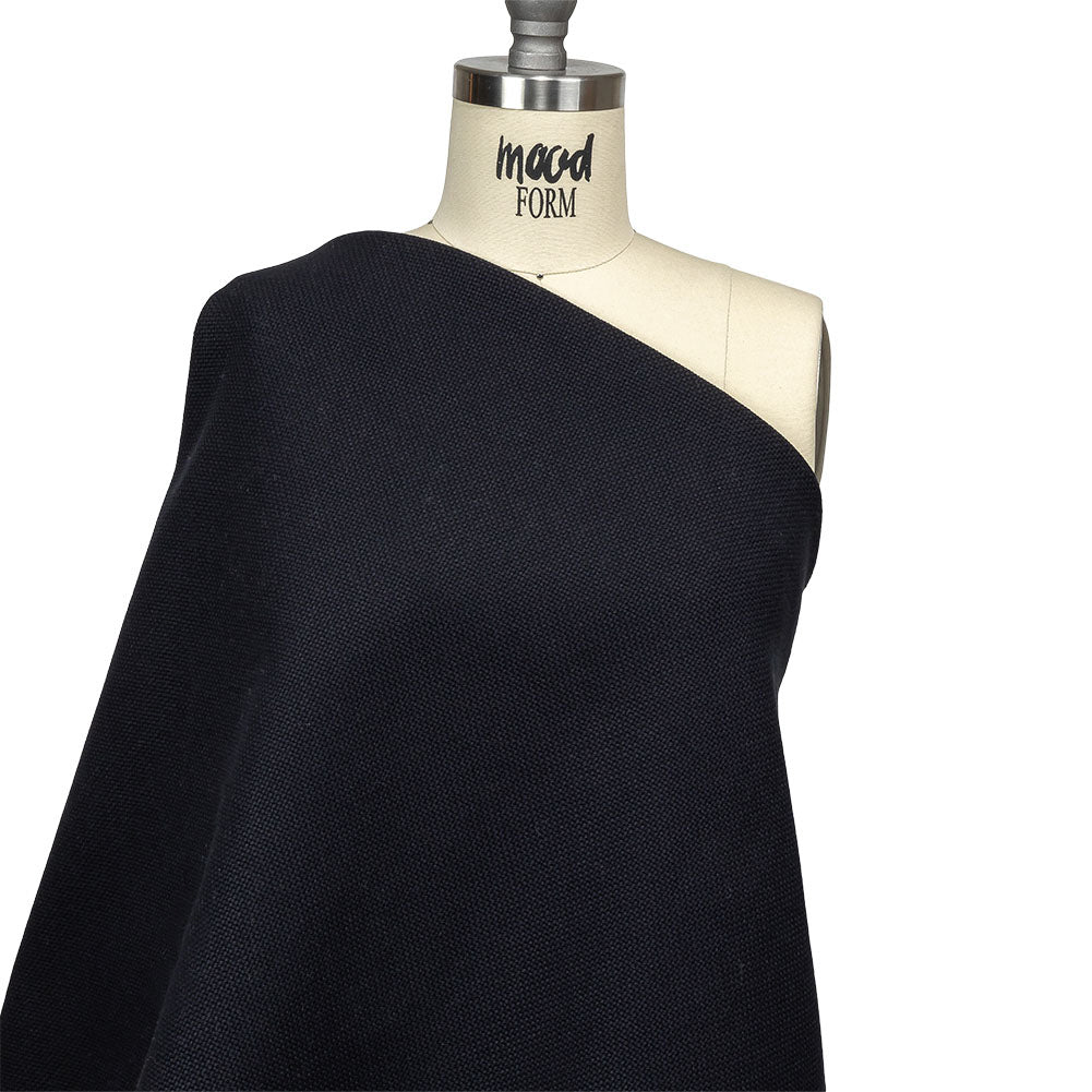 Night Sky Heavyweight Cotton Basketwoven Drape