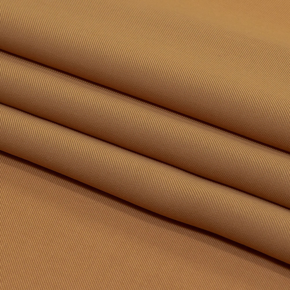 The Row Tan Fluid Polyester Twill Folded