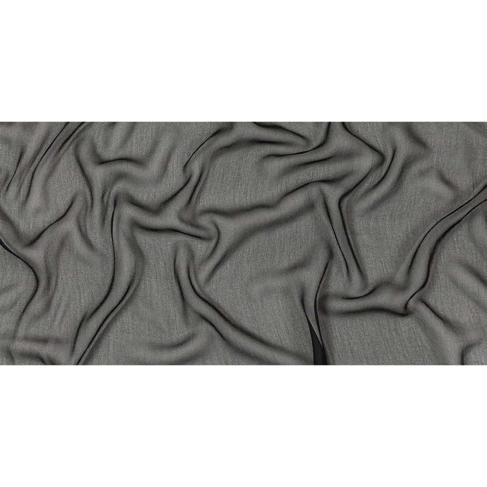 Black Polyester Chiffon Full