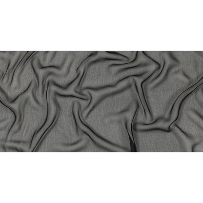 Black Polyester Chiffon Full