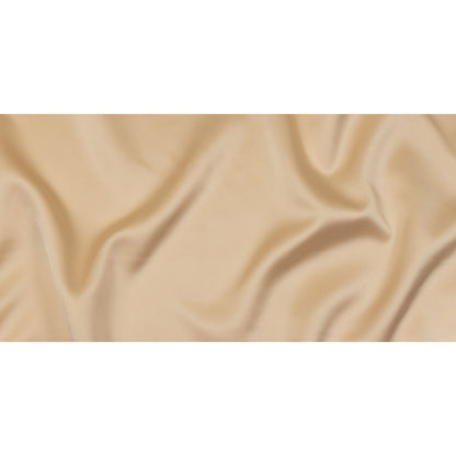 Carolina Herrera Italian Cream Peach Polyester Duchesse Satin Full