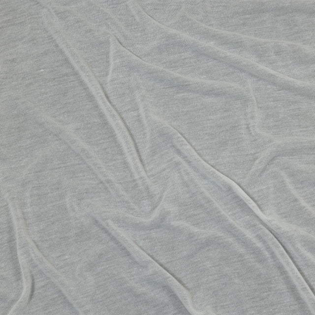 White Lightweight Polyester Sweater Knit