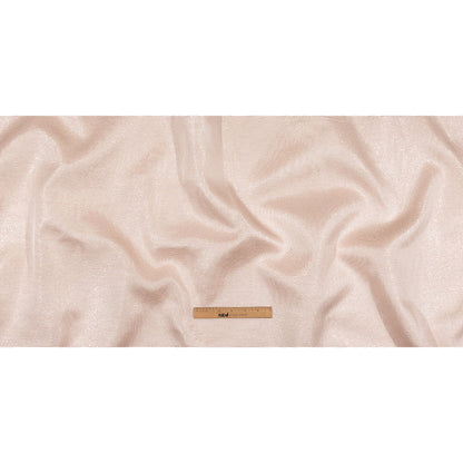 Pastel Pink Metallic Stripes Polyester Matelasse Full