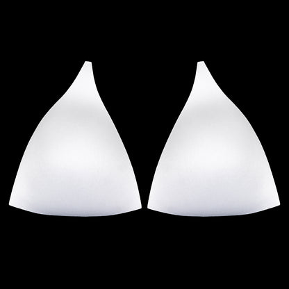 White Triangle Bra Cup - Size 14